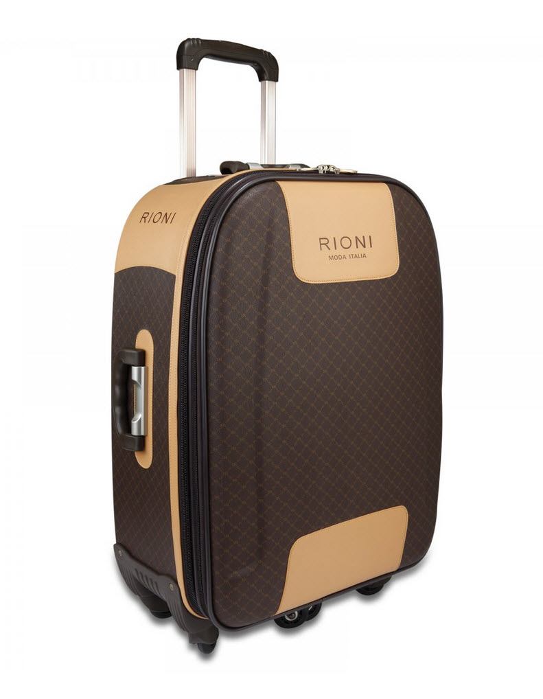 RIONI Signature Brown 360 Large Luggage ST-20115L ...