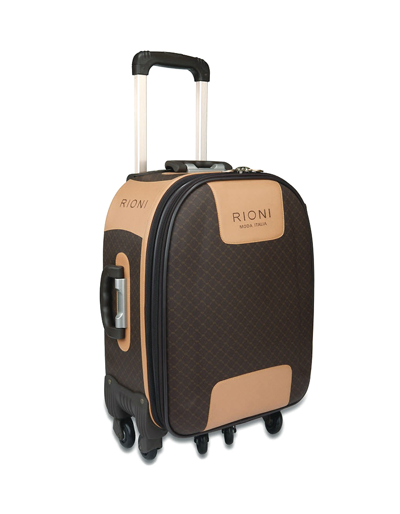 RIONI Signature Brown 360 Small Luggage ST-20115s ...